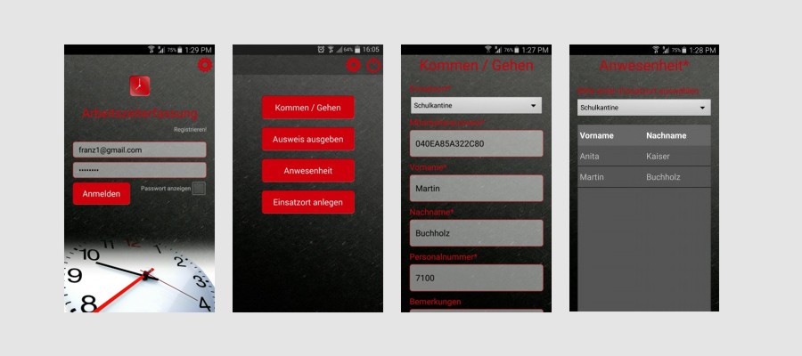 Zeiterfassung App