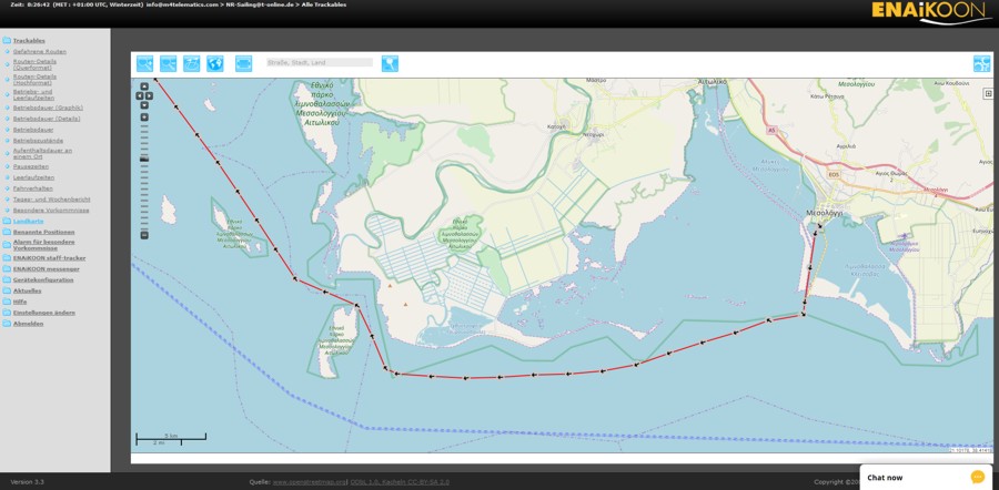 GPS Tracking für Schiff Boot Yacht und Wasserfahrzeuge